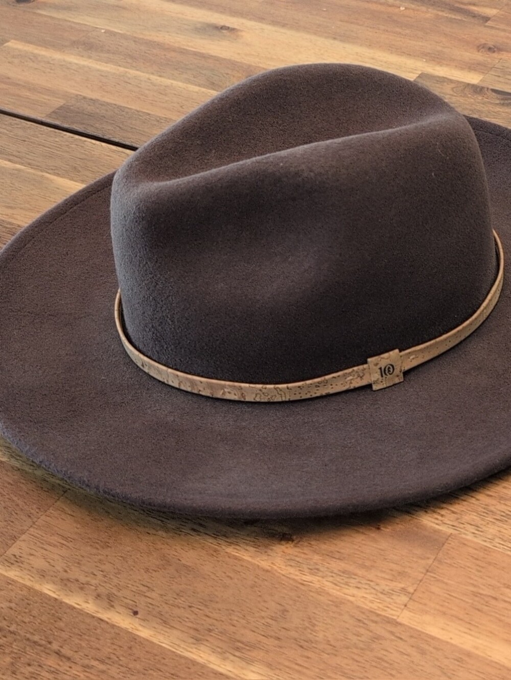 tentree Festival Hat with Tan Cork Band